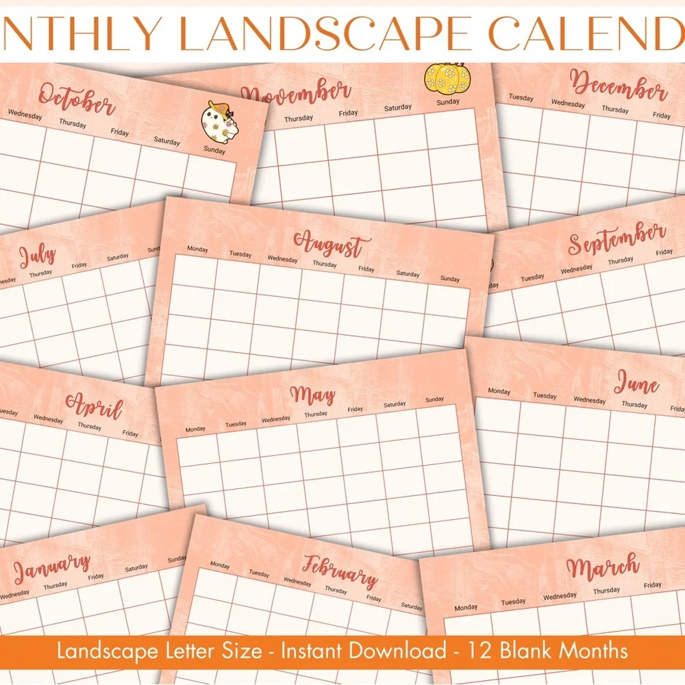 Fall Planner with Cute Illustrations